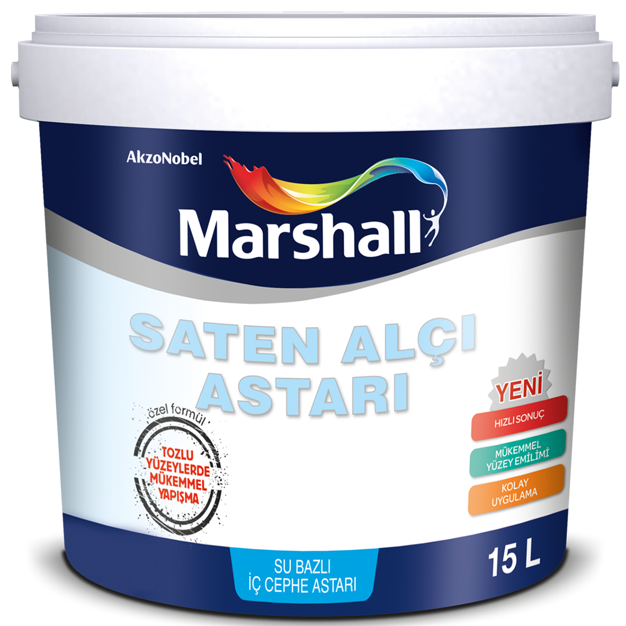 Saten Alçı Astarı - Marshall Boya