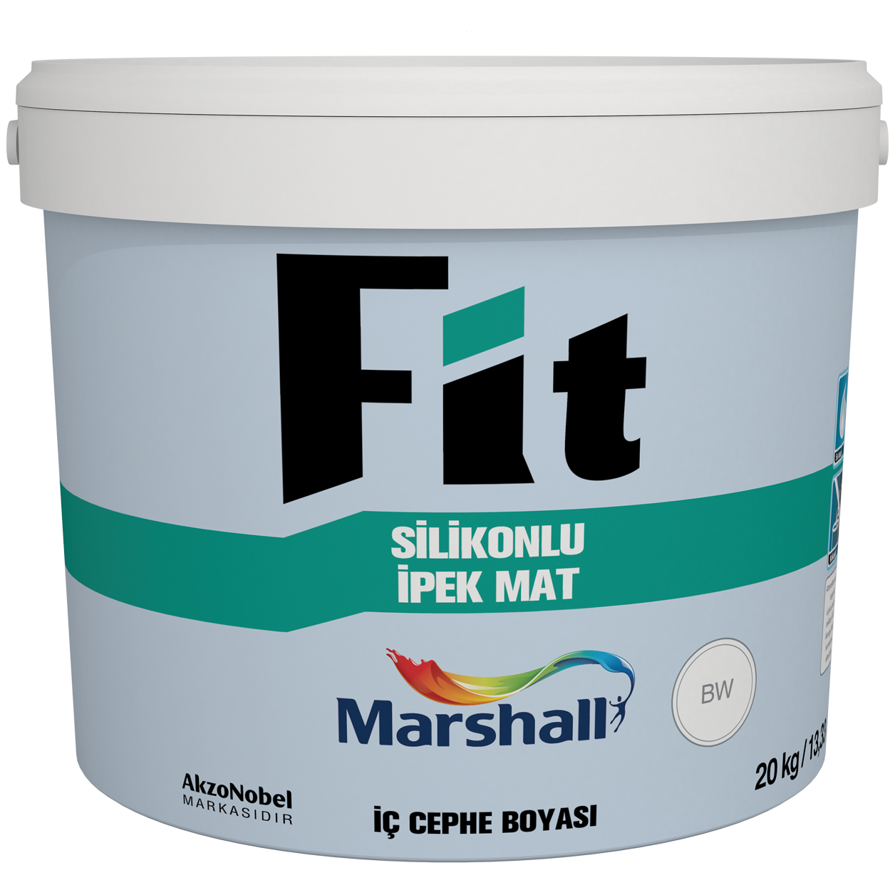 Fit Silikonlu İpek Mat - Marshall Boya