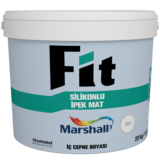 Fit Silikonlu İpek Mat - Marshall Boya