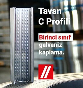 SRB TAVAN C PROFİL 35 MM