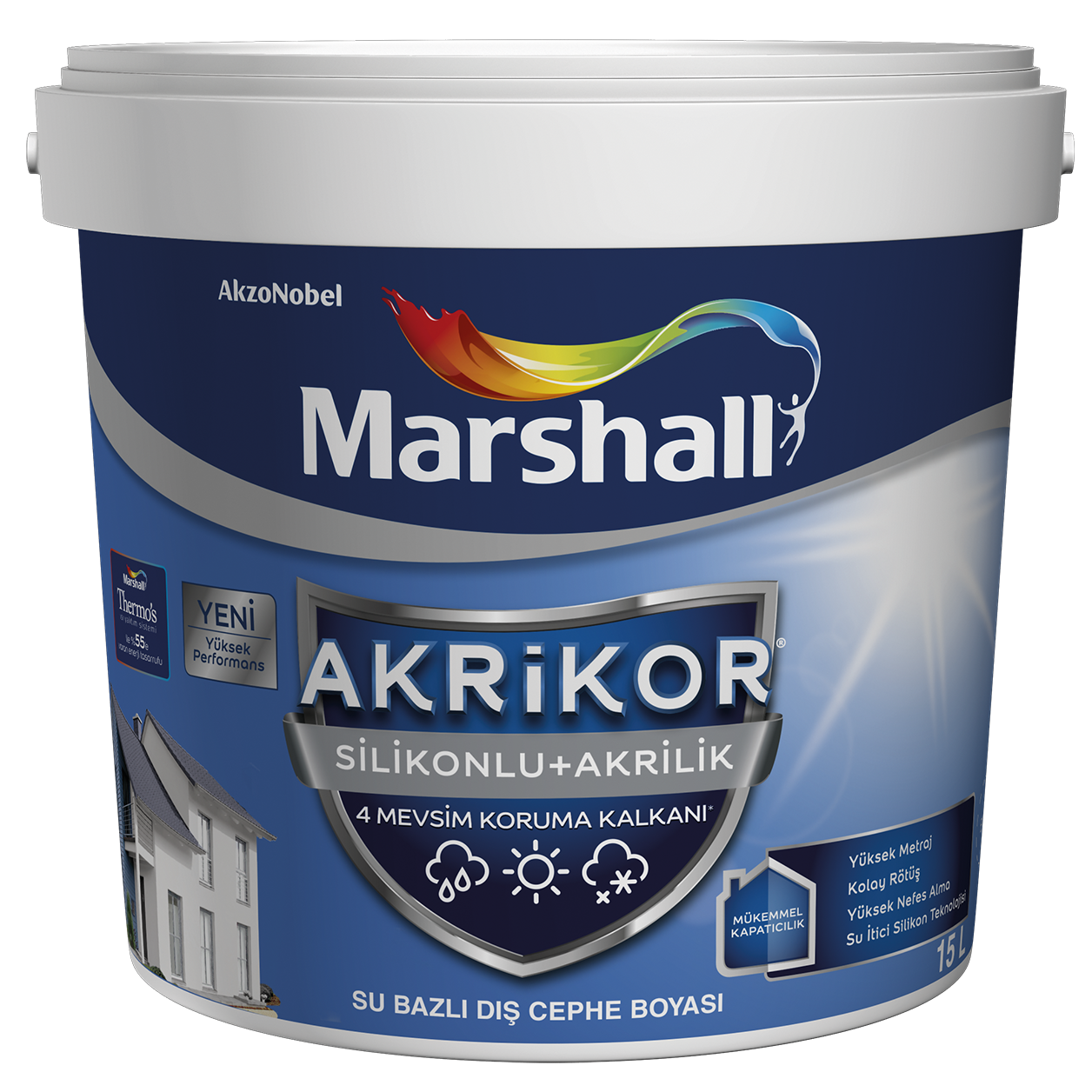 Akrikor Silikonlu+Akrilik - Marshall Boya