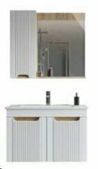 BANYO DOLABI CEO 80 BEYAZ (ECCE)