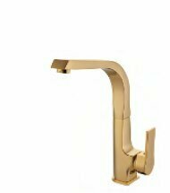 ARTI SOLİD KUĞU LAVABO BATARYA GOLD