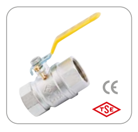 TDS 1" DOĞALGAZ VANASI DN25 (Kilitli - Tam Geçişli Çelik Kollu) KOLİ