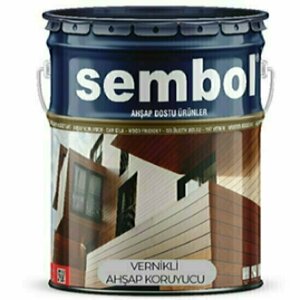 SEMBOL VERNİKLİ AHŞAP KORUYUCU RENKSİZ 3/1