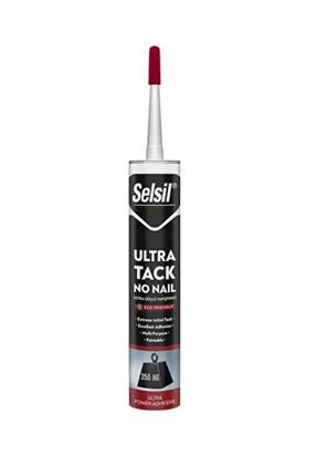 Güçlü (350 KG' A KADAR AĞILIK TAŞIR) Ve Hızlı Kuruyan Ultra Tack Beyaz Silikon 290 ml