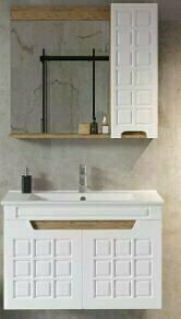 BANYO DOLABI VİRA 80 BEYAZ (ERS)