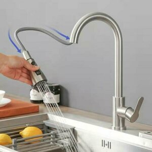 FLEKO FLORA SPİRALLİ EVYE BATARYA İNOX