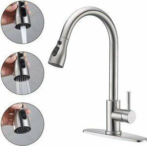 FLEKO FLORA SPİRALLİ EVYE BATARYA KROM