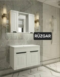 BANYO DOLABI RÜZGAR 80 BEYAZ (ERS)