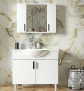 BANYO DOLABI EKO 65 BEYAZ (ECCE)