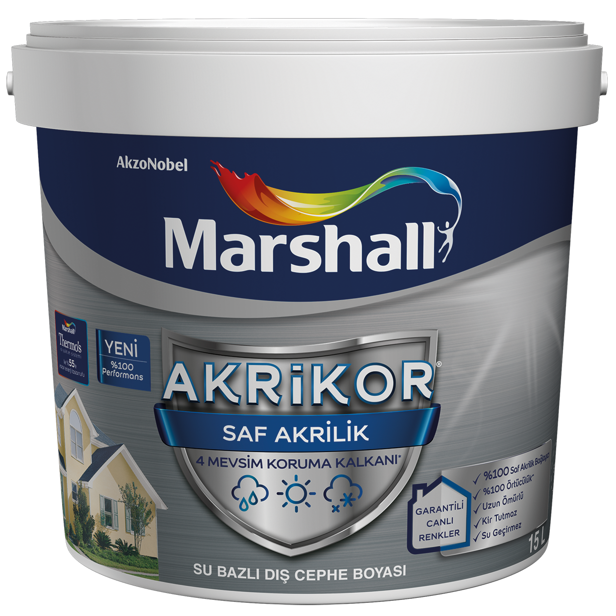 Akrikor Saf Akrilik - Marshall Boya