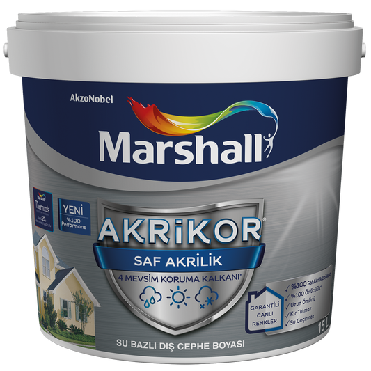 Akrikor Saf Akrilik - Marshall Boya