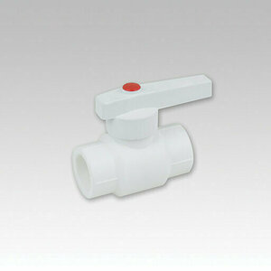PLASTİK KÜRESEL VANA 11/2 BEYAZ