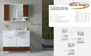 BANYO DOLABI RÜZGAR 65 SİYAH (ECCE)