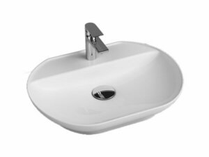 ALVİT Q-SMOOT LİNE TEZGAH ÜSTÜ LAVABO 42*55 DELİKLİ