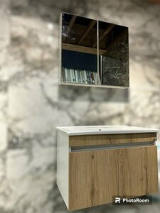 ALVİT BANYO DOLABI ICON 65 BEYAZ OTANTİK MEŞE