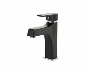 ARTI SOLİD COLOR SİYAH LAVABO BATARYA