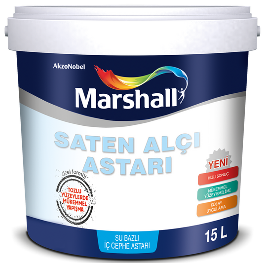 Saten Alçı Astarı - Marshall Boya