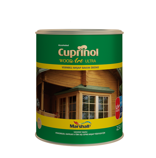 Cuprinol Ultra Vernikli Ahşap Bakım - Marshall Boya