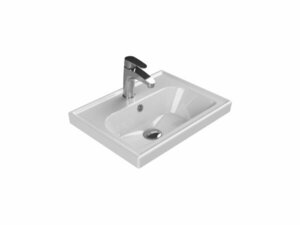 TURKUAZ FRAME ETEJERLİ LAVABO 50*38 (KARE)