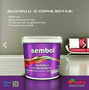 SEMBOL SİL.PLASTİK BOYA YENİ FISTIK 15 LT.