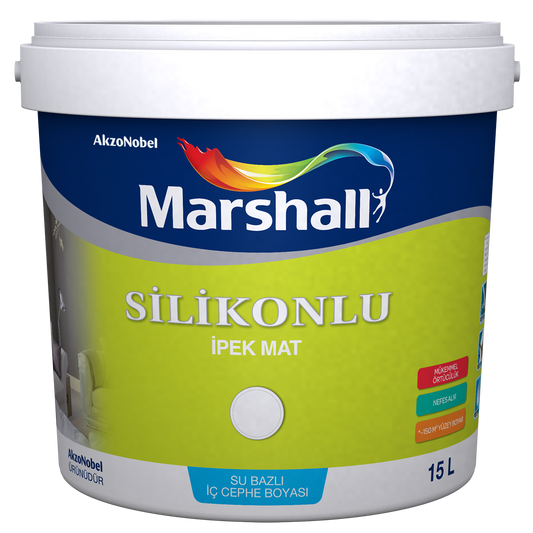 Silikonlu İpek Mat - Marshall Boya