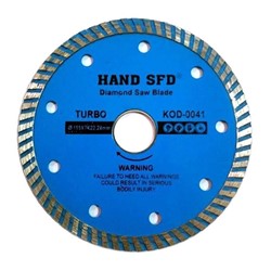 MASTER TURBO ELMAS KESİCİ DELİKLİ 115 mm