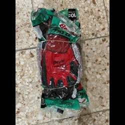BEYBİ ELDİVEN POLY PN3 ZEBRA KIRMIZI-SİYAH NO:10