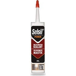 SELSİL SİLİKONİZE MASTİK BEYAZ (450gr) (25ad)