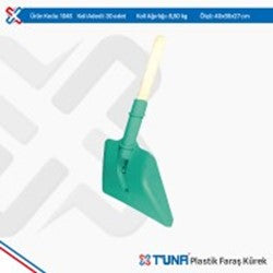 TUNA HANGAR PLASTİK FARAŞ KÜREK (SAPLI)