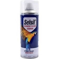SELSİL SPREY BOYA 400 ML ISIYA DAYANIKLI SİYAH(12)