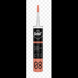 SELSİL 08 RTV YÜKSEK ISI SİLİKON 280 ML KIRMIZI(25
