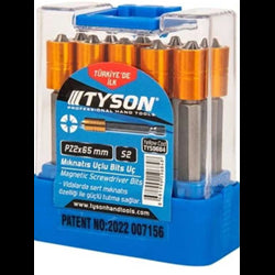 TYSON BİTS UÇ PZ2x65MM ÇİFT YÖNLÜ