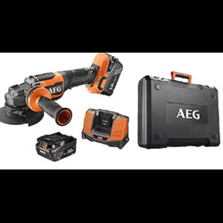 AEG BEWS18-125BLPX2-502C AKÜLÜ KÖMÜRSÜZ MTR TAŞLA