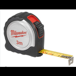 MİLWAUKEE ŞERİT METRE INOX GÖVDE 3/16MM