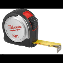 MİLWAUKEE ŞERİT METRE INOX GÖVDE 8/25MM