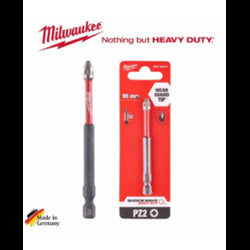 MİLWAUKEE BİTS UÇ PZ2 90MM 1Li PKT SHOCKWAVE