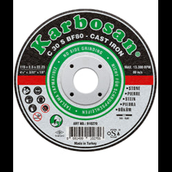 KARBOSAN KESME TAŞI SC DÜZ 180x3.0x22 SC (25AD)