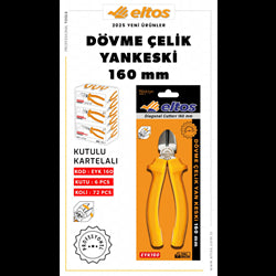 ELTOS DÖVME ÇELİK YAN KESKİ 160 MM (VAKUMLU)