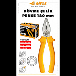 ELTOS DÖVME ÇELİK PENSE 180 MM
