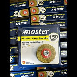 MASTER DAİRESEL FIRÇA SAÇAKLI 150 MM