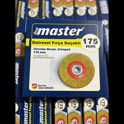 MASTER DAİRESEL FIRÇA SAÇAKLI 175 MM