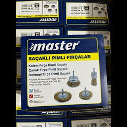 MASTER DAİRESEL FIRÇA PİMLİ SAÇAKLI 75 MM
