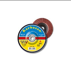 KARBOSAN FLAP DİSK NK 40Kum 180x22mm (KONİK) (10)